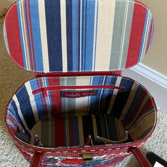 Isabella Fiore rare Americana basket style purse - Picture 8 of 11